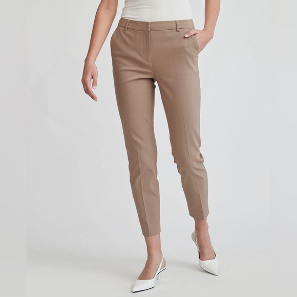 RW&Co. red ankle slim dress pants size 6 - Picture 2 of 7